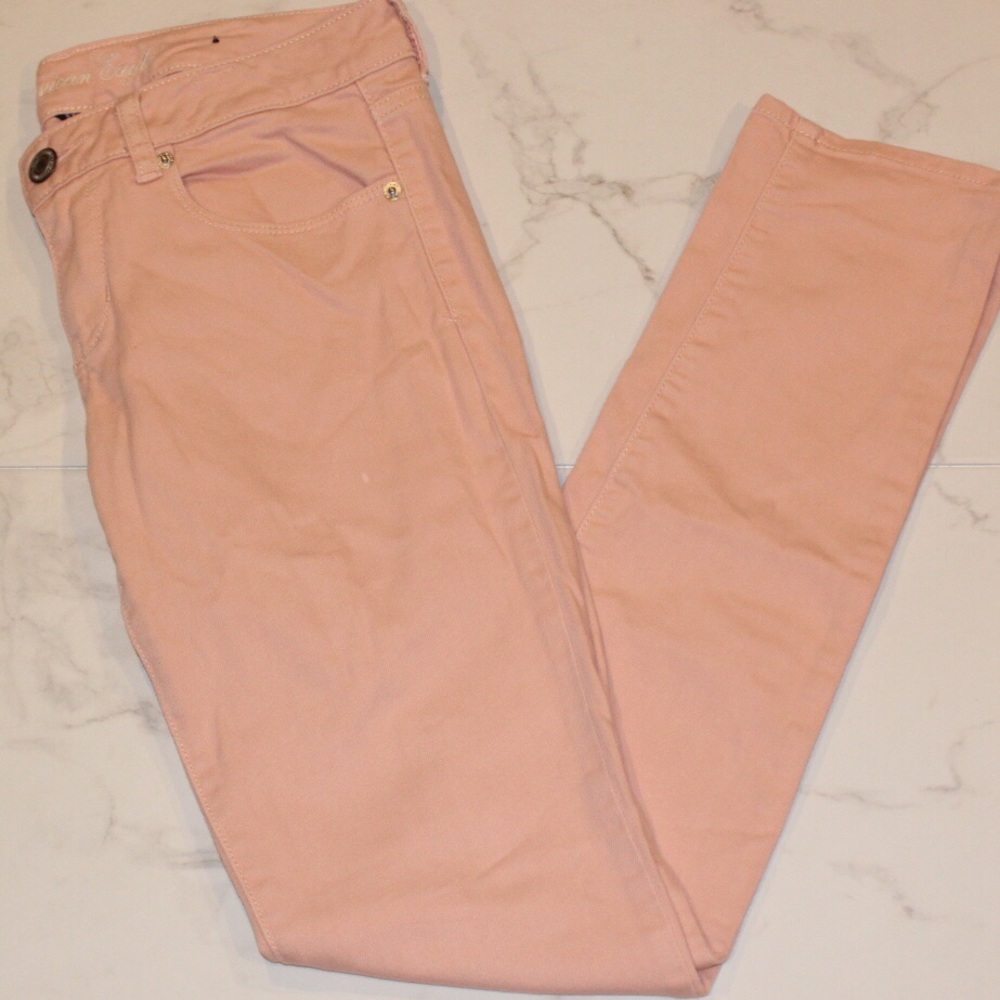 American Eagle ⋆ Pink Stretch Skinny Jeans ⋆ 4